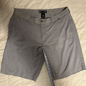 Travis Mathew Golf Shorts Mens Size 38 x 10” Gray Performance Casual Stretch
